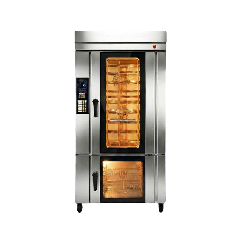 Vosco VAS-CH10D  Elektrikli 10 Tepsili Rotary Fırın